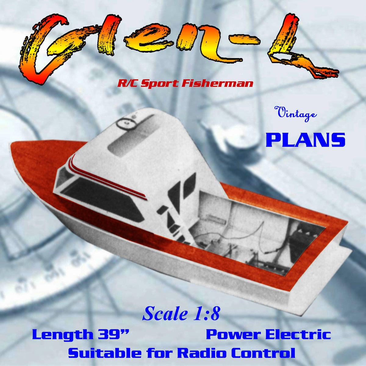 Build a 1/8 Scale R/C Glen-L Sport Fisherman Full size printed plans & –  Vintage Model Plans