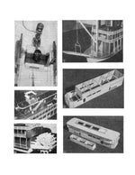 full size printed plans scale 1:48 mississippi river stern wheeler dixie belle suitable for radio control