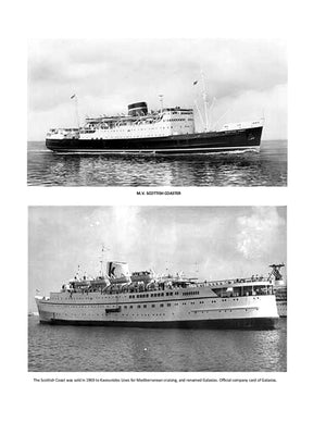 sea ferry semi scale 1:196 28" m.v. scottish coaster full size printed plan & article for radio control