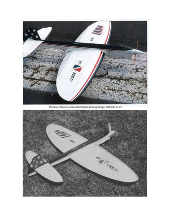 full size printed plan vontage 1970 control line stunter “novi iv”  it is clean aerodynamically