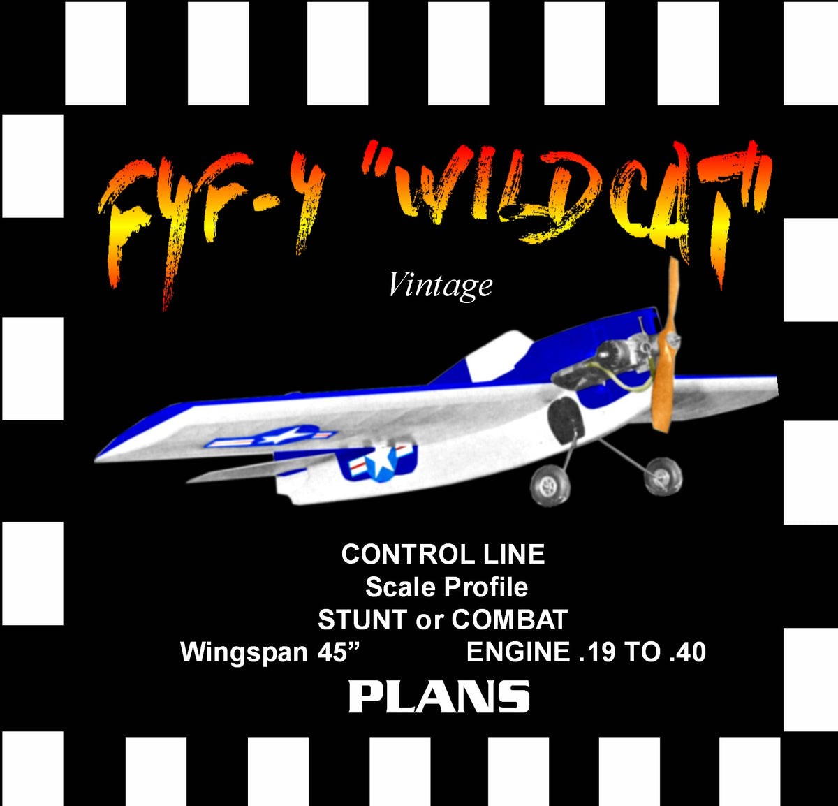 full-size-printed-plan-control-line-f4f-4-wildcat-stunt-or-combat-sc