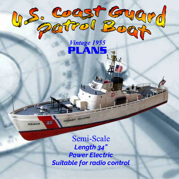 Remote control coast clearance guard boat